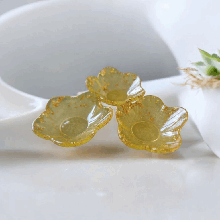 Gilded Bloom Mini Bowls