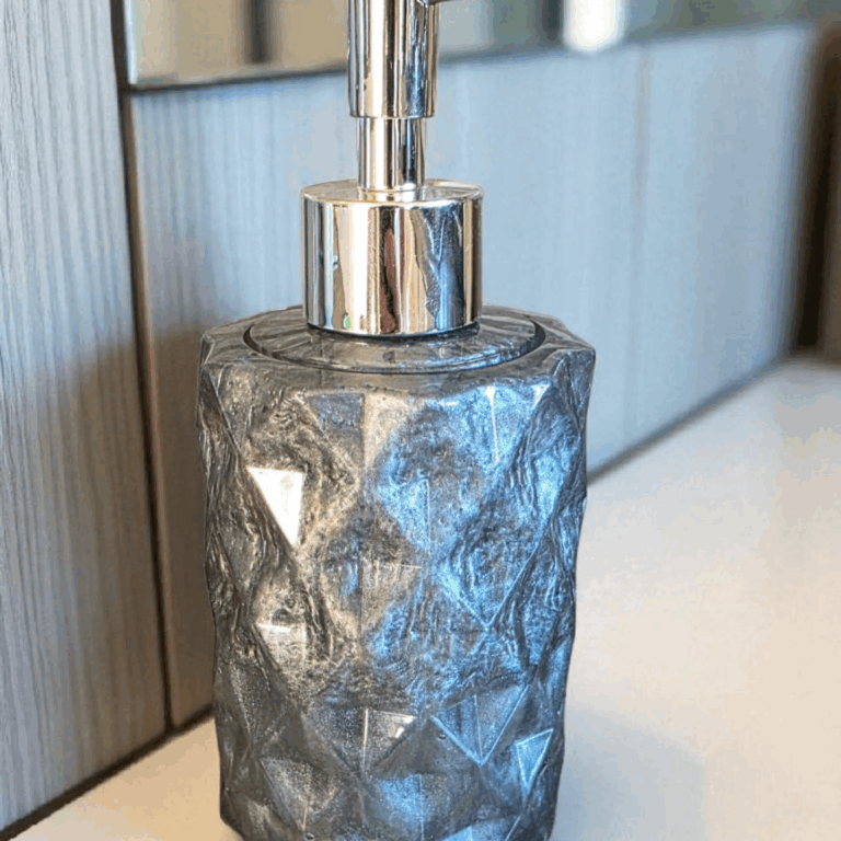 Luminous Faceted Soap Dispenser