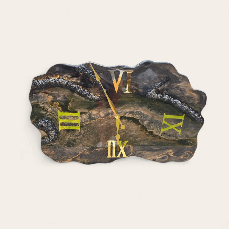 Rustic 3D Clock