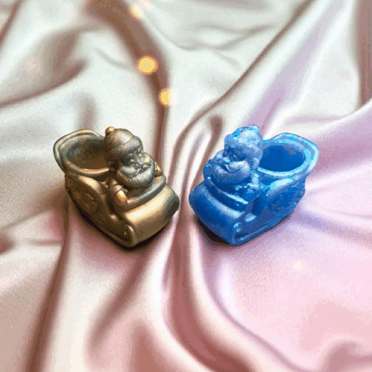 Mini Santa Sleigh Trinket Holders 