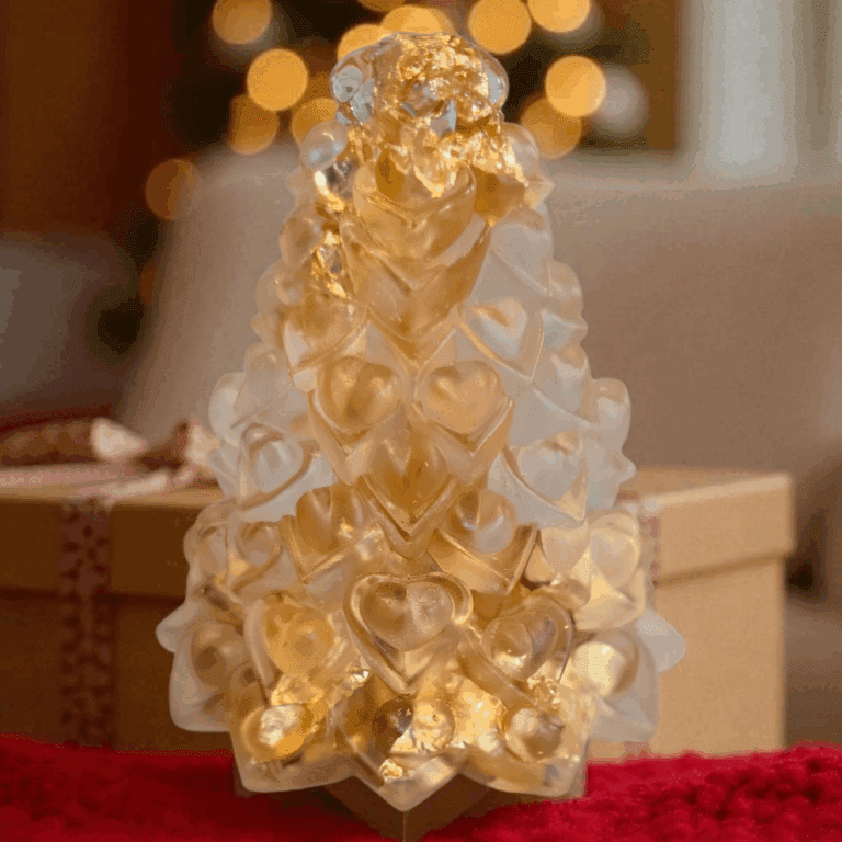 ✨ Golden Heart Luminous Tree  ✨