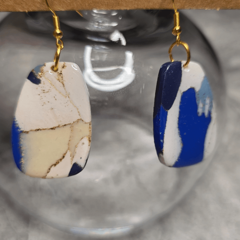 The "Midnight Marble" Abstract Drops