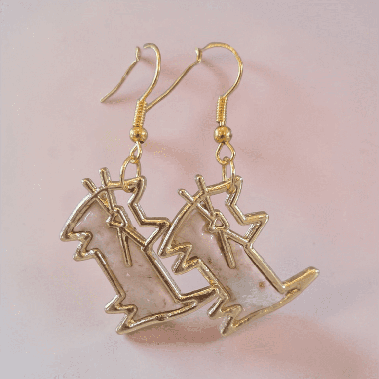 The "Purr-fect Inlay" Gilded Cat Drops