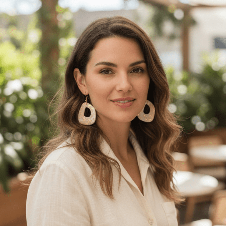 The "Champagne Shimmer" Arch Drops